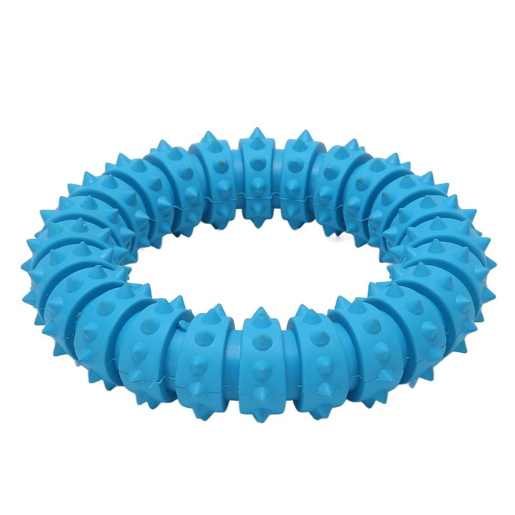 Игрушка-кольцо для собак из мягкой резины, устойчивая к укусам, интерактивная игрушка-кольцо для жевания собак среднего размера
