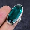 Natural Indicolite Tourmaline 925 Sterling Silver Jewelry Ring Size 6.5 U8m38