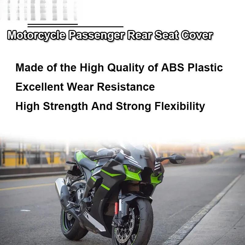 Fit For KAWASAKI Ninja ZX-10R ZX10R ZX 10R 2016-22 Motorcycle Rear Passenger Pillion Seat Cover Hard Seat Cowl Hump Fairing