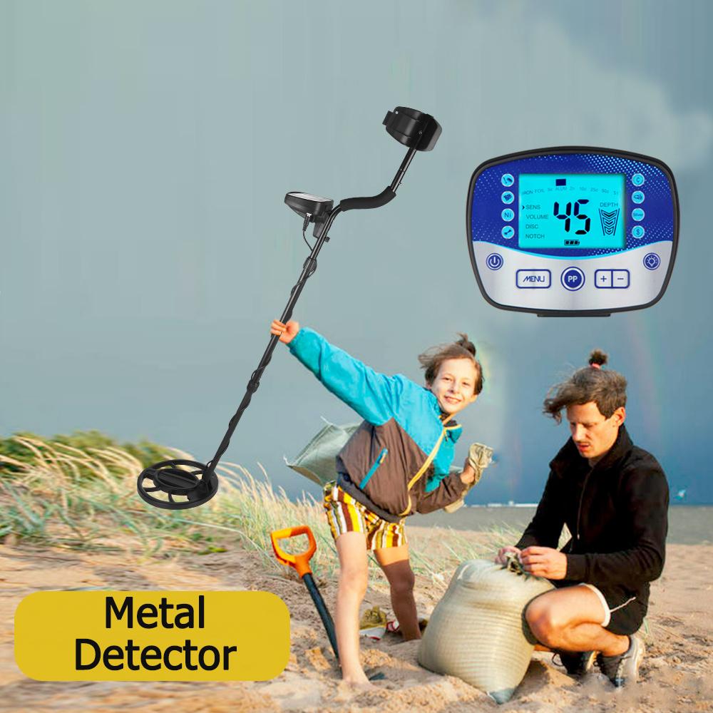 MD-990 Металлоискатель Профессиональный подземный металлоискатель Высокочувствительный детектор золотых сокровищ Охотник-пинпоинтер