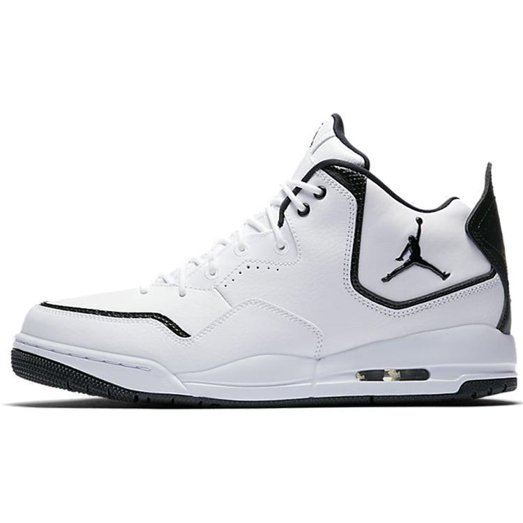 Jordan Courtside 23 Vintage Basketball Shoes Men's Mid top White/Black AR1000-100(Team56-)