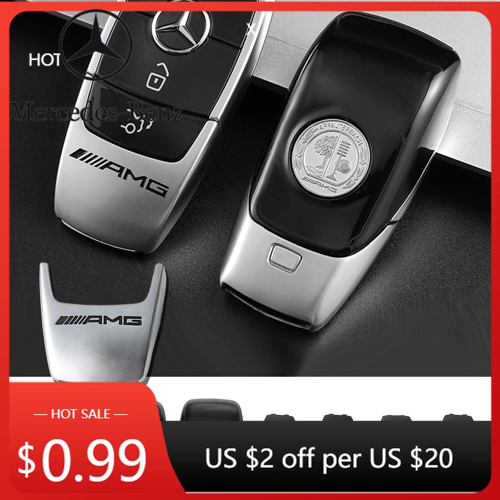 Автомобильная наклейка для Mercedes-Benz AMG W210 W212 W202 W205 W207 E63 AMG GT GLS G63 Яблоня Чехол для ключа Класс A Класс C Класс E
