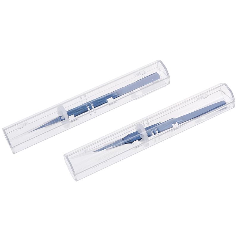 Инструмент для ремонта пинцета из титанового сплава. Пинцет для снятия отпечатков пальцев с режущей кромкой 0,15 мм.