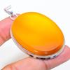 Septerian Stone Gemstone Handmade 925 Sterling Silver Jewelry Pendant 2.40" SU-10919