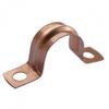 Oracstar Copper Saddle Pipe Clips (Pack of 6)