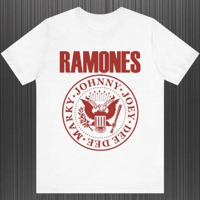 Ретро RAMONES Johny Joey Deedee Marky Унисекс Футболка S-5XL Унисекс Футболка