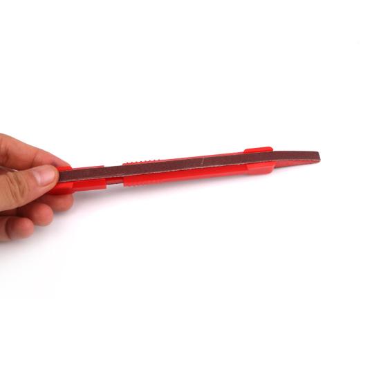 Ручка для полировки ладов Твердая гладкая поверхность Эргономика Ручка для полировки гитары Напильник для обработки ладов