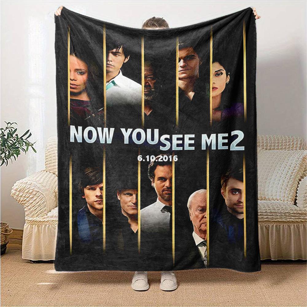 Magicians Action Flannel Blanket Super Soft Warm Cozy Blanket For Sofa Bed Office Travel Allseason Home Decor Gift