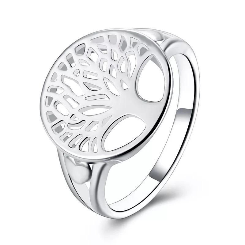 Creative Life Tree Ring - Women's Fashionable Round Hollow Design