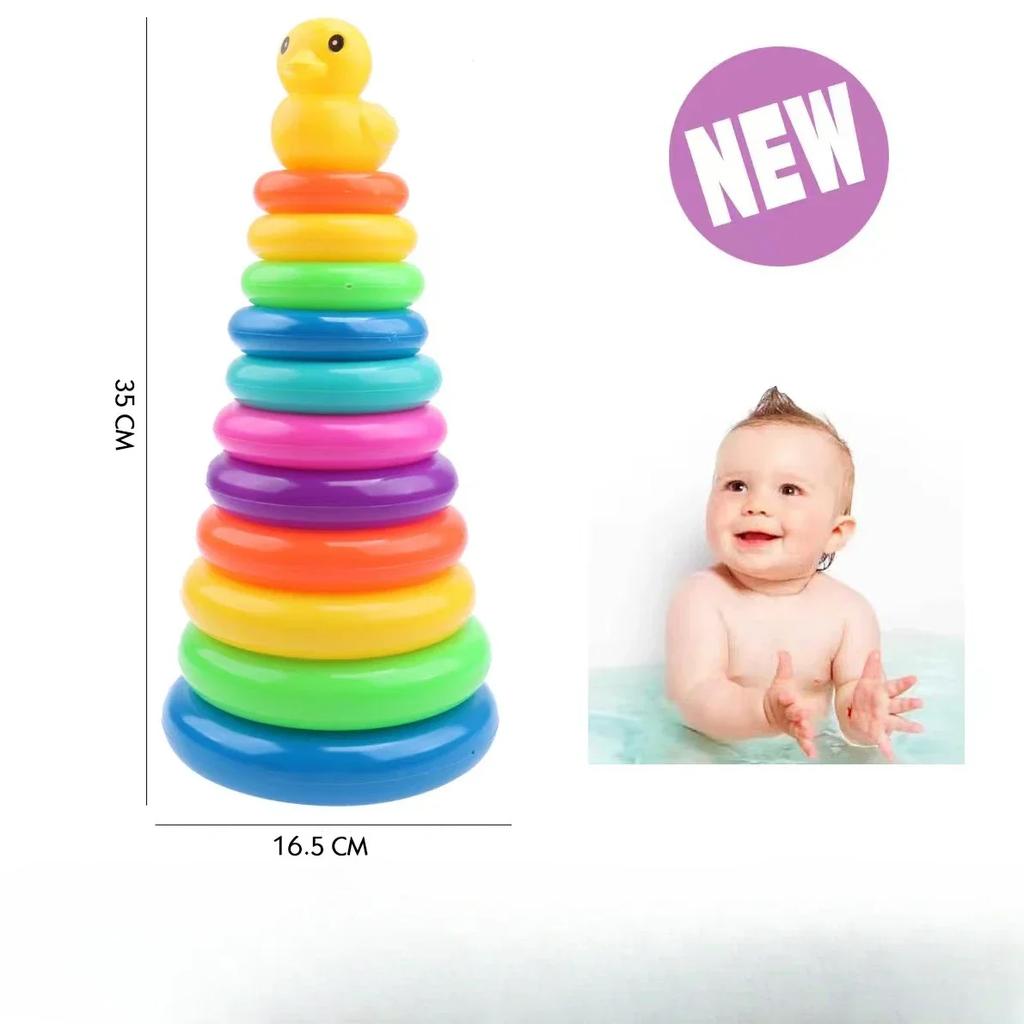 Montessori Baby Toy Rolling Ball Tower Montessori Educational Games For Babies Stacking Track Baby Development Toys 1 2 3 Years