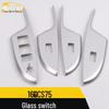 CS75 Glass Switch Frame: Fits 16 Models, Door Window Armrest Button Covers