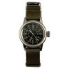 M.R.M.W. Men's Military Watch, Type A-17 Vintage, with Green Nylon NATO Strap