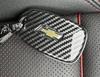 iJDMTOY Custom Fit Black Polished Carbon Fiber Key Fob Shell Cover for 2016-up Chevrolet
