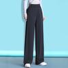 Women's Velvet Pant Autumn and Winter Wide Leg Pants Plus Size High Waist Loose Drag Pants Straight Pants