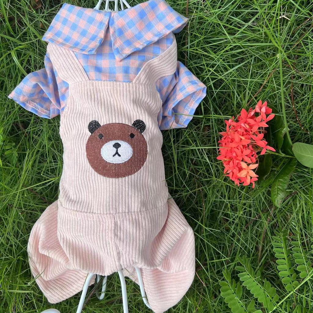 Dog Clothes Four-legged Clothes Spring, Autumn and Winter Pet Supplies Teddy Bi Xiong Poodle Small and Medium Dog Factory