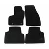 Tapis De Sol Noir Velours - J&J AUTOMOTIVE - Ford Kuga 2008-2012 - Sur Mesure - Antidérapant - Imperméable