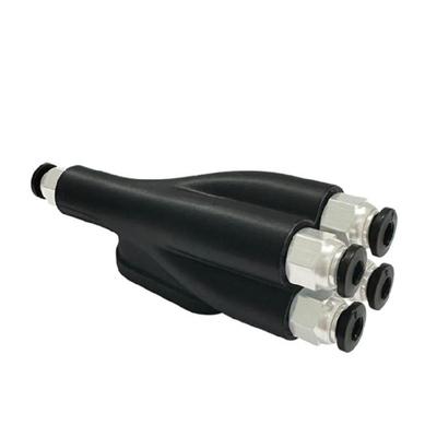 Профессиональный 4-в-1 PTFE Адаптер Трубка для Филамента 3D-принтера 4 Модуля Подачи Замена 4-в-1 PTFE Адаптера