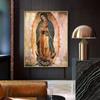 Modern Guadalupe Lady Canvas Painting Posters and Prints Quadros Wall Art Pictures for Living Room Home Decoration Cuadros