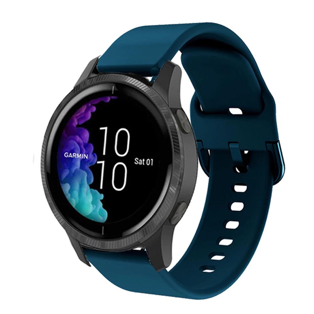 Силиконовый ремешок 20 мм для Xiaomi Huami Amazfit GTS/GTS 3/GTS 2 2e/Pop Pro, ремешок для умных часов Garmin Venu/Venu SQ