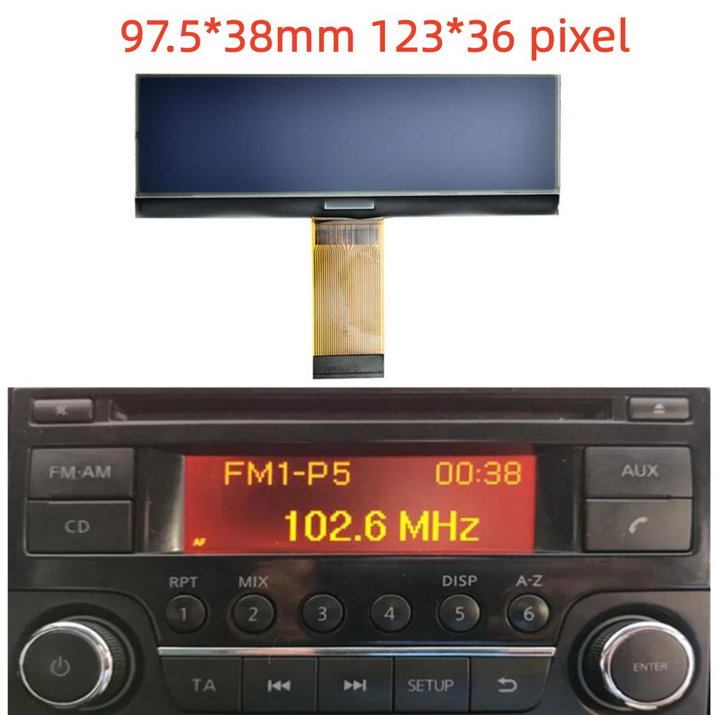 For Nissan X-Trail Frontier Car Radio CD Player LCD Display Screen Pixel Repair