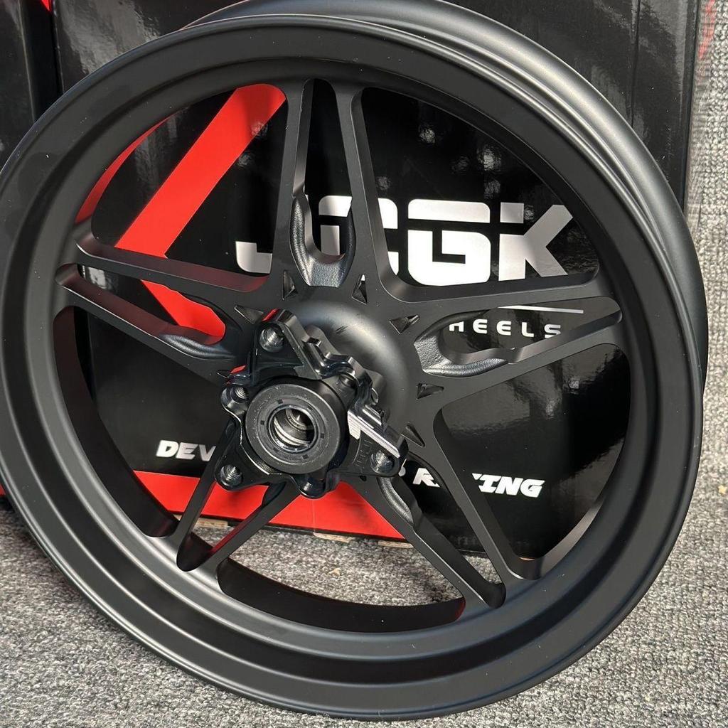 Диски JCGK 12" Пятизвездочные Тормозные Дисковые Передние J12*2.5 для Модификаций Niu N1S/U+B и Ninebot E200.