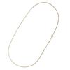 18k Gold Kihei with Mint Certification Mark 18k Kihe Necklace, Two-sided, 2.5g, 45cm, Stamp, Chain, Gold, Kihei,