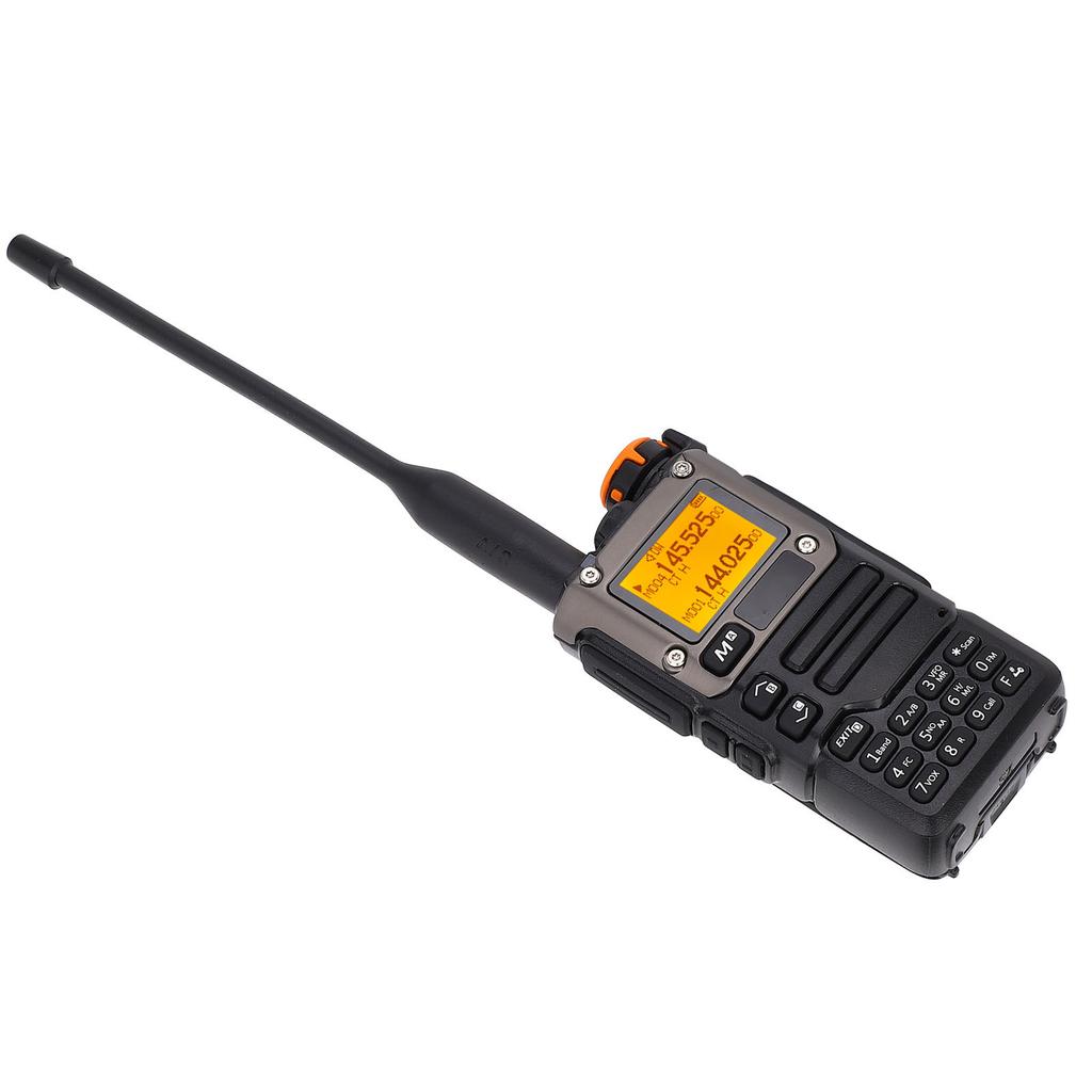 2-стороннее радио UHF VHF AM FM 200 каналов 4 Вт 1600 мАч аккумулятор портативное радио для кемпинга на открытом воздухе походов