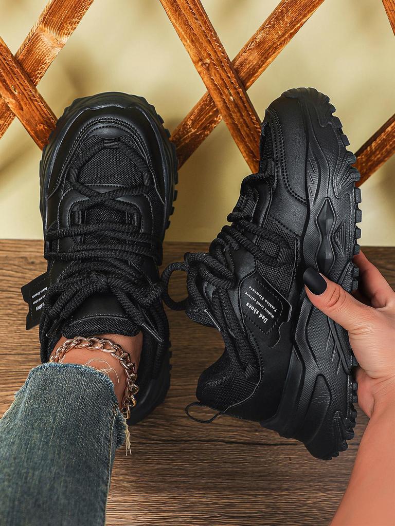 Женские модные кроссовки, увеличивающие рост - Трендовые, дышащие сетчатые "папины" кеды для повседневной носки.