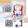 Диорама 1/64 Автогараж Инструменты для обслуживания Архитектурная модель Реалистичные дорожные конусы Подъемник Козловой кран