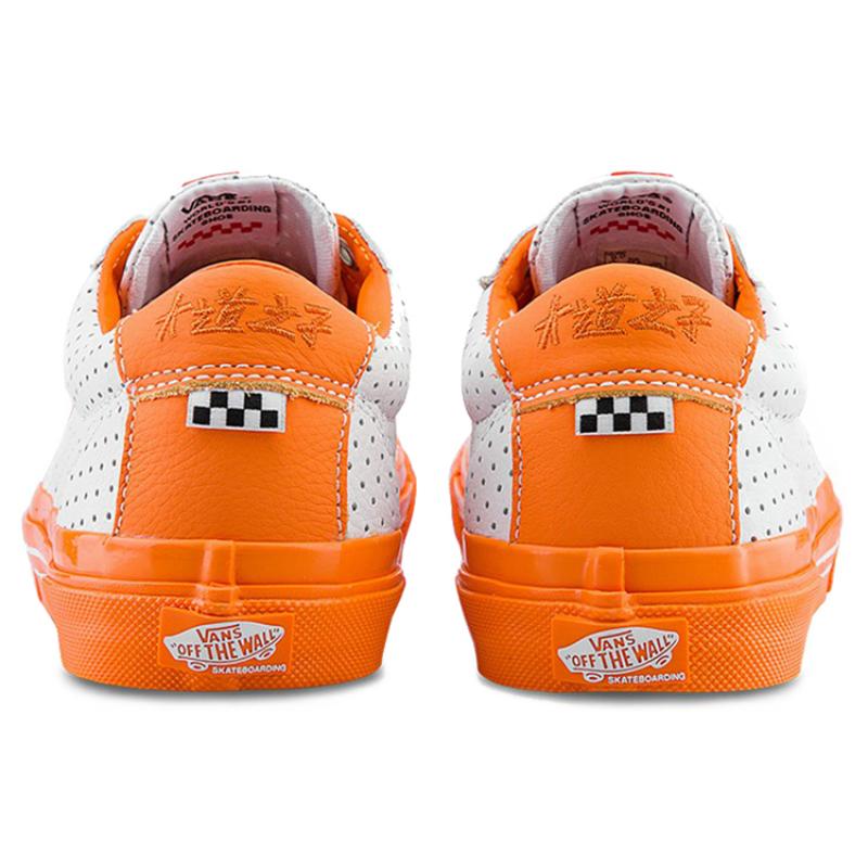 Vans Кроссовки Avenue&Son X Vans Skate Sid Flicks Of Fury Белый/Оранжевый Vans VN0A5FCE584