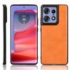 Чехол из кожи с прострочкой и текстурой для Motorola Edge 50 Pro Moto Edge 50 Fusion Ultra Cover, легкий, ультратонкий, ударопрочный защитный чехол