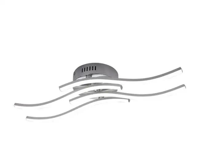 24 Вт 12 Вт 18 Вт Светодиодный потолочный светильник Потолочная лампа Современный изогнутый дизайн 2/3/4 светильника для бара ресторана спальни гостиной WF930