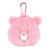 T's Factory Care Bears Plush Zipper Pouch with Carabiner Love A Lot Bear CB-5544234LA
