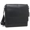 Shoulder Bag Outlet Signature Black 4006 QBBK Men's [Item]