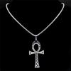 Ожерелье Крест Анкх - Мужские хип-хоп украшения, вдохновленные Древним Египтом, Идеальный рождественский подарок