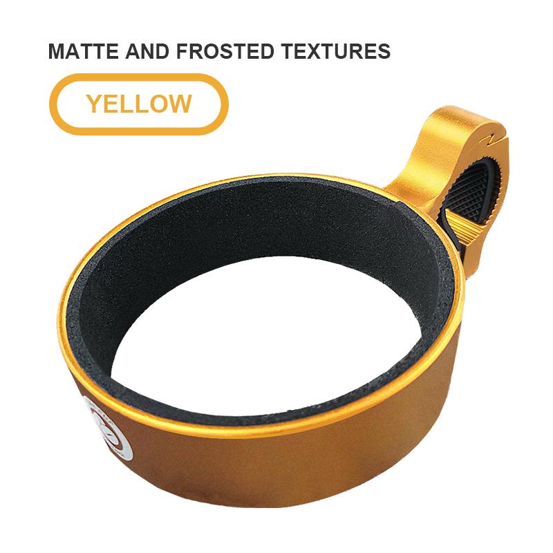 PCycling Велосипедный держатель для кофейной чашки/Держатель для чашки молочного чая/Алюминиевый держатель для бутылки с водой/Держатель для пива с матовым покрытием