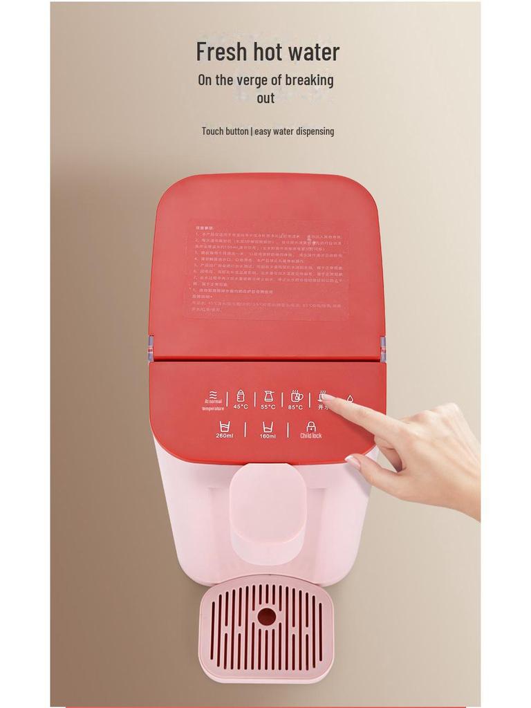 Компактный диспенсер для мгновенного нагрева горячей воды: Быстронагревающийся, портативный и встраиваемый настольный очиститель