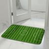 Green Football Court Pattern Doormat Non-slip Small Rug Home Decor Bath Mat  Bathroom