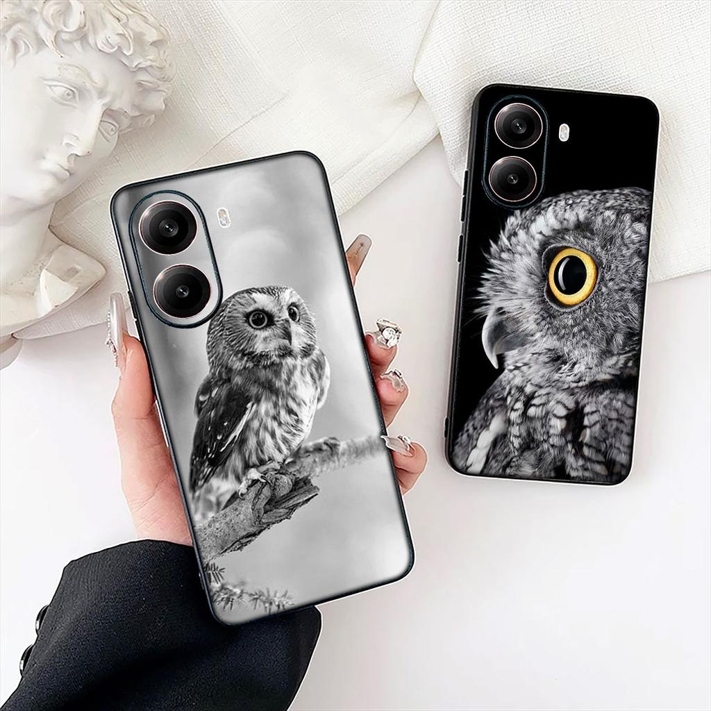Owl Bird Bald Eagle Protective Cover for Xiaomi Poco C85 C65 C75 X7 X6 M6 M8 F7 F8 Ultra F6 Pro Phone Case