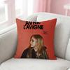 A-Avril Punk L-Lavigne Pillow Case Pattern Printed Pillowcase For Living Room Sofa Cushion Cover