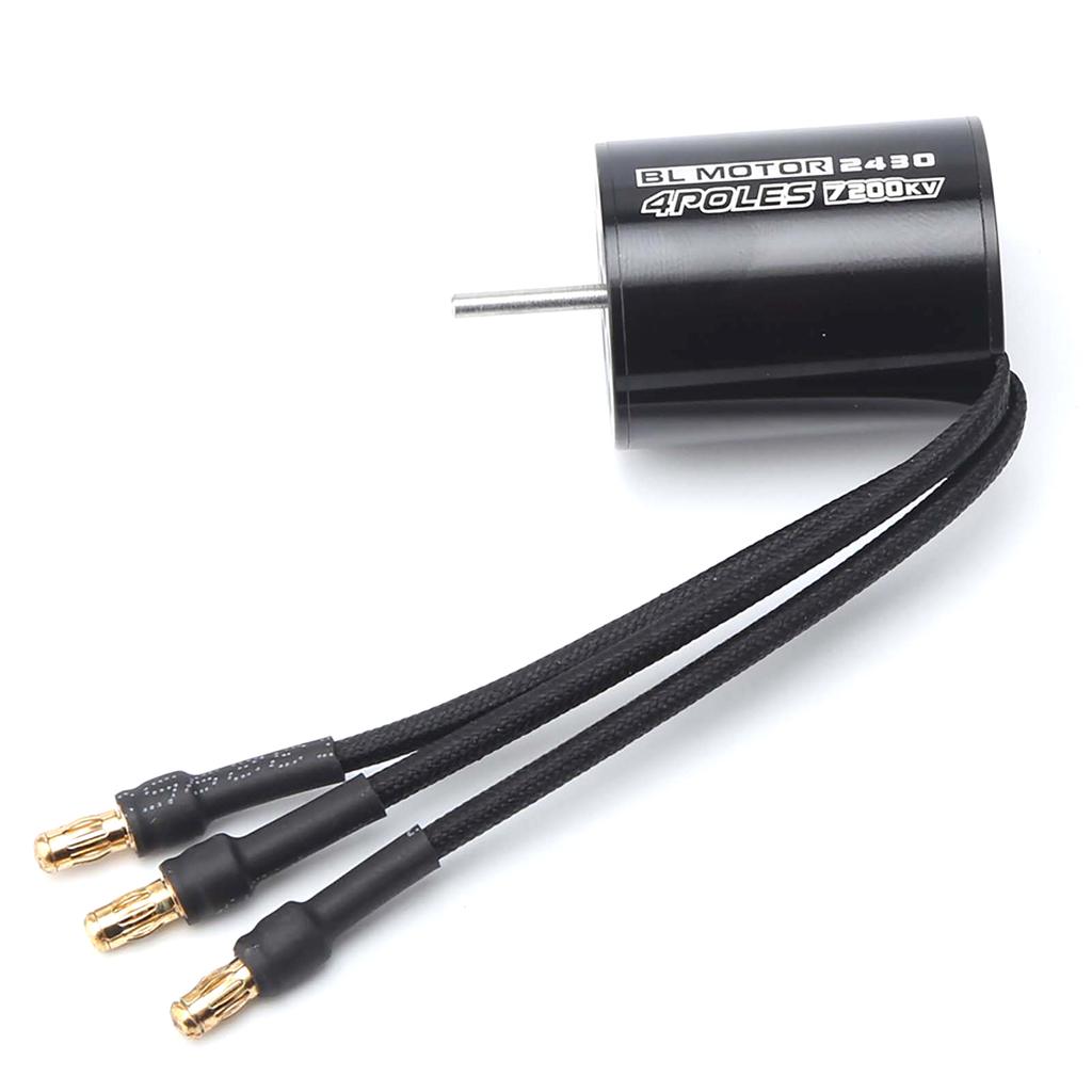 2430 7200KV 4P Sensorless Brushless Motor with 25A Brushless ESC;Electric Speed Controller:for 1Celsius16 1Celsius18 RC Car Truck