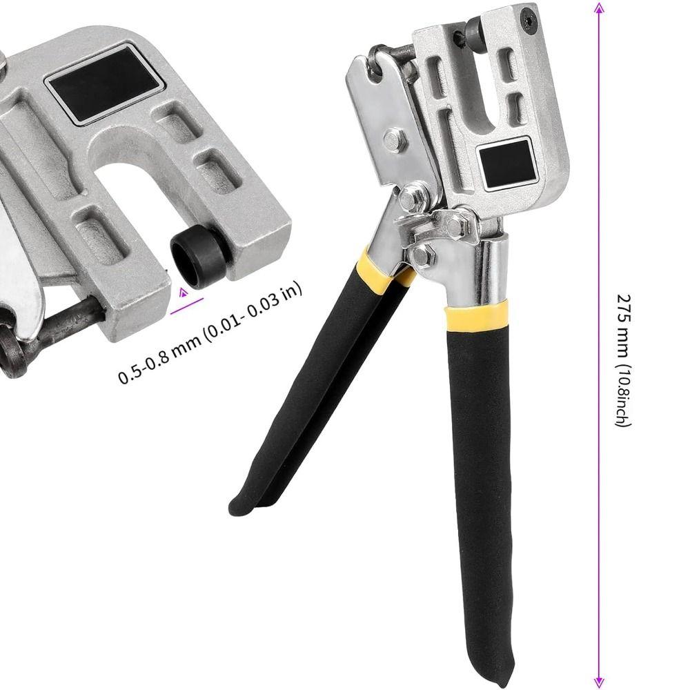 Keel Clamp Rivet-free Pliers Zinc Zinc Alloy Steel Punching Pliers Industrial-grade Keel Pliers  Ceiling