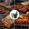 13pcs Rust-Proof Lidded Smoker Drip Bucket Barbecue Cooking Drip Bucket  Outdoor Grilling