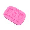 Owl Moon Tree Branch Silicone Mold Animals Fondant Cake Decorating Tools Cupcake Moulds