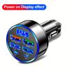Multi Port 2PD 4USB Car Charger Fast Charging PD QC3.0 USB C Car Phone Charger Type C Adapter In Car