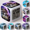 7color Multifunction Digital Alarm Clock Led Watch Alarm Clock