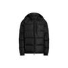 Polo FW22 Solid Color Embroidered Hooded Down Jacket Men Jacket Black MNPOOTW16020321-001