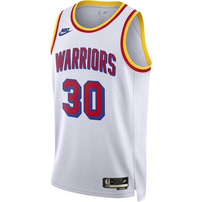 Golden State Warriors Dri-Fit NBA Свитшот с круглым вырезом серии Hardwood Classics Сетчатая дышащая баскетбольная майка FQ4689-103