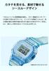 Женские часы Casio Baby-G, Прозрачно-голубые, BGD-565SJ-2JF (Официальный японский продукт)