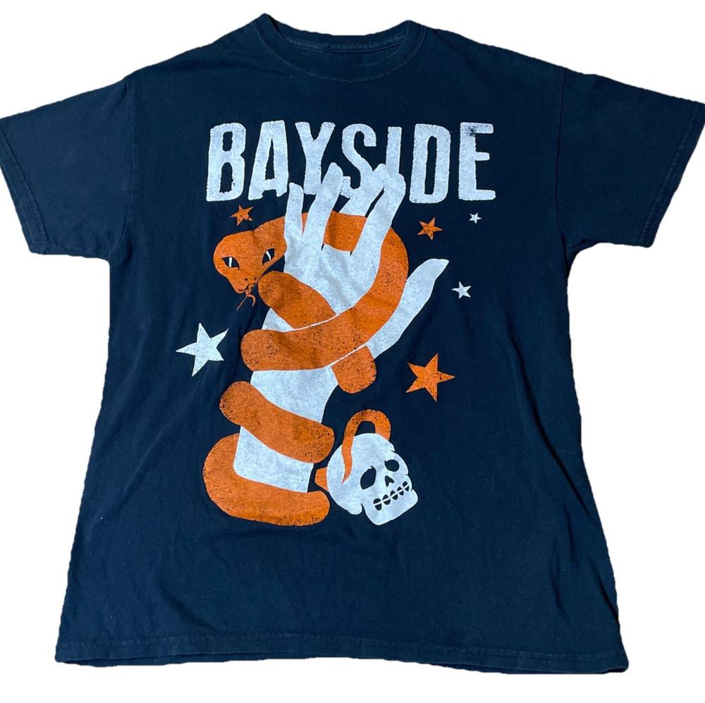 Футболка группы Bayside начала 2010-х, унисекс, все размеры S-5XL SG196, футболка унисекс